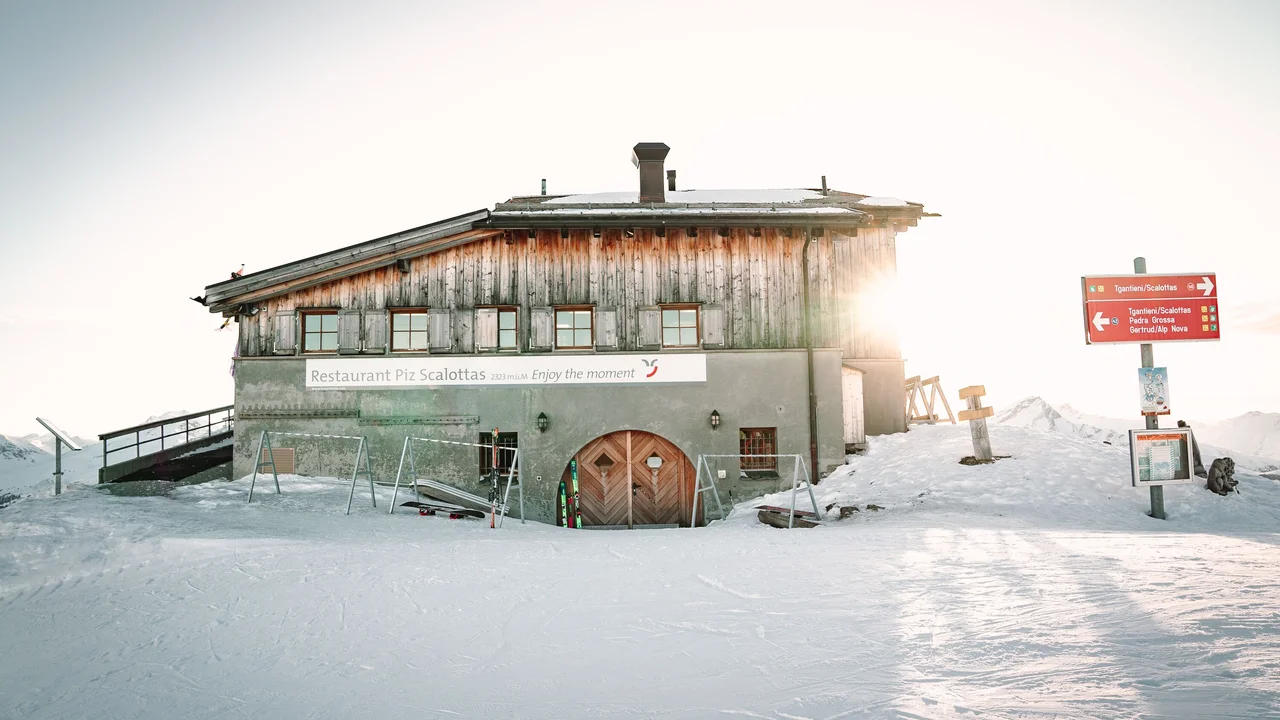 Das Bergrestaurant Piz Scalottas Lenzerheide