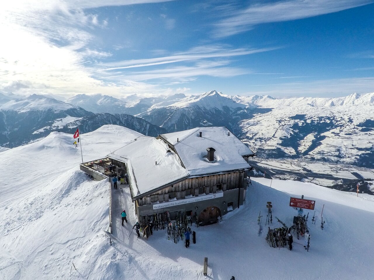 Das Bergrestaurant Piz Scalottas Lenzerheide